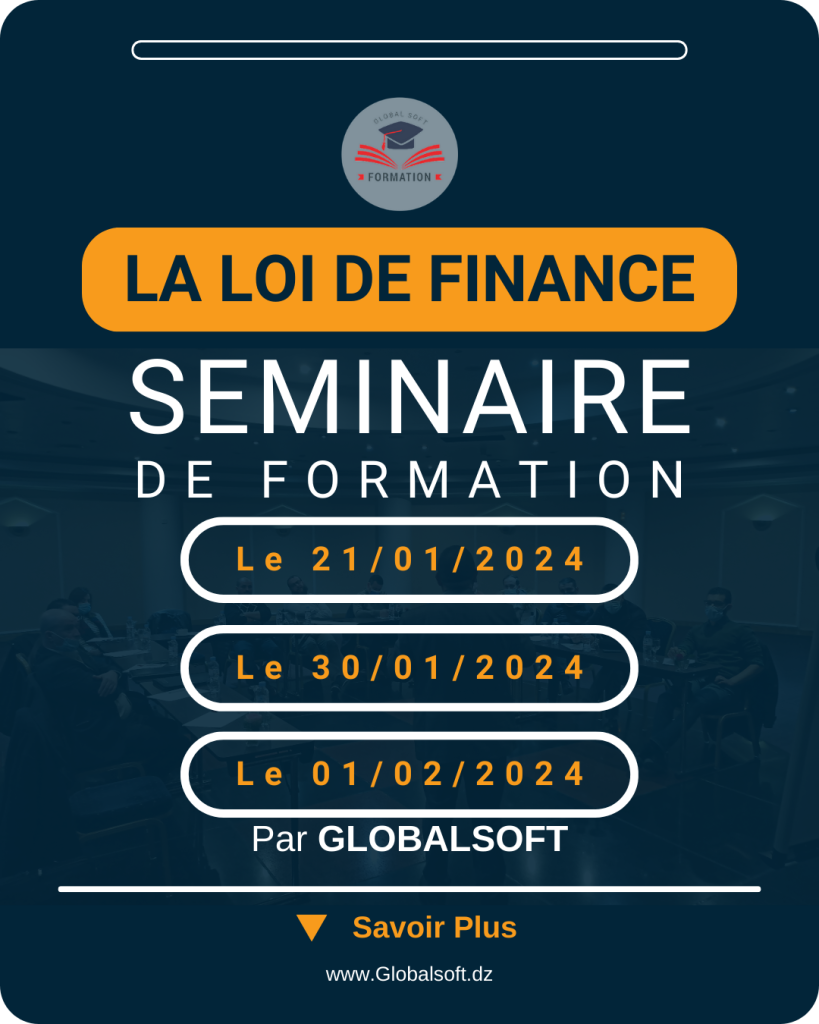LOI DE FINANCE 2024 PAR GLOBALSOFT